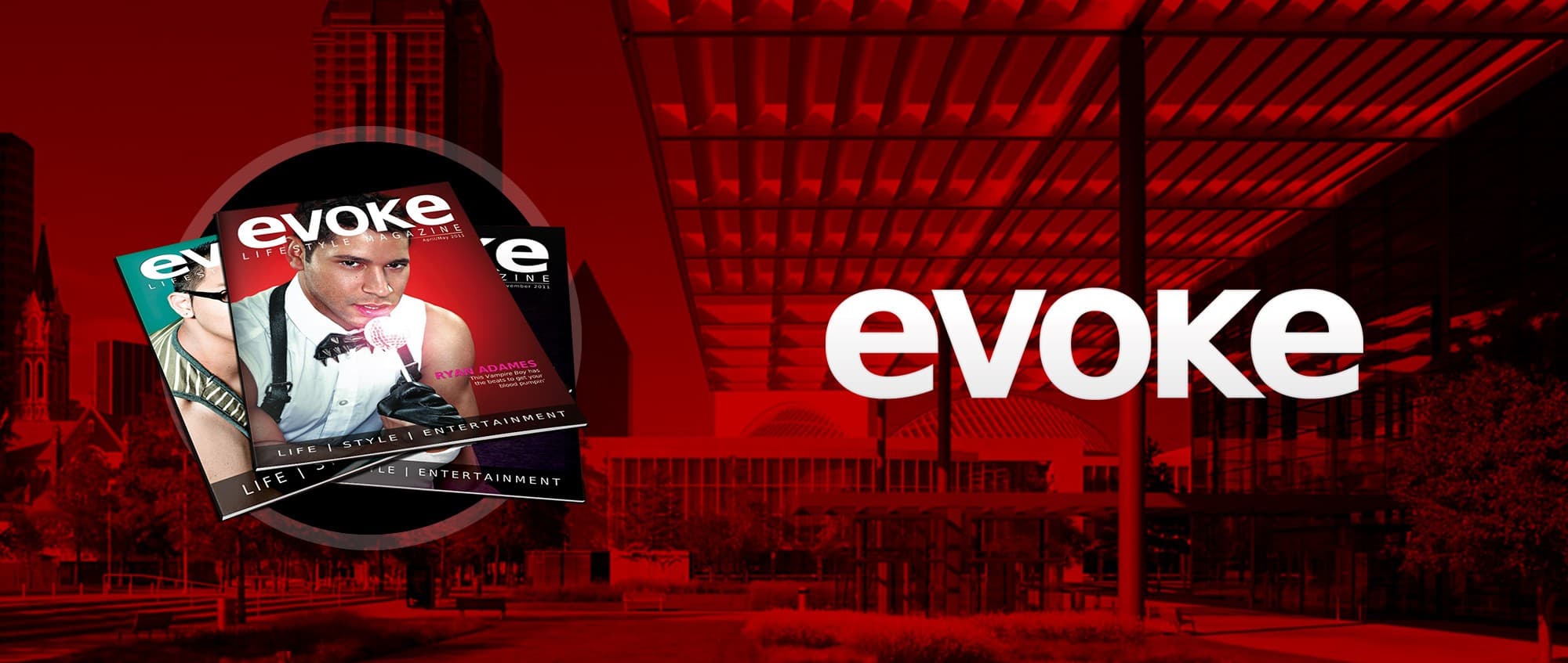 Evoke Magazine digital campaign artwork